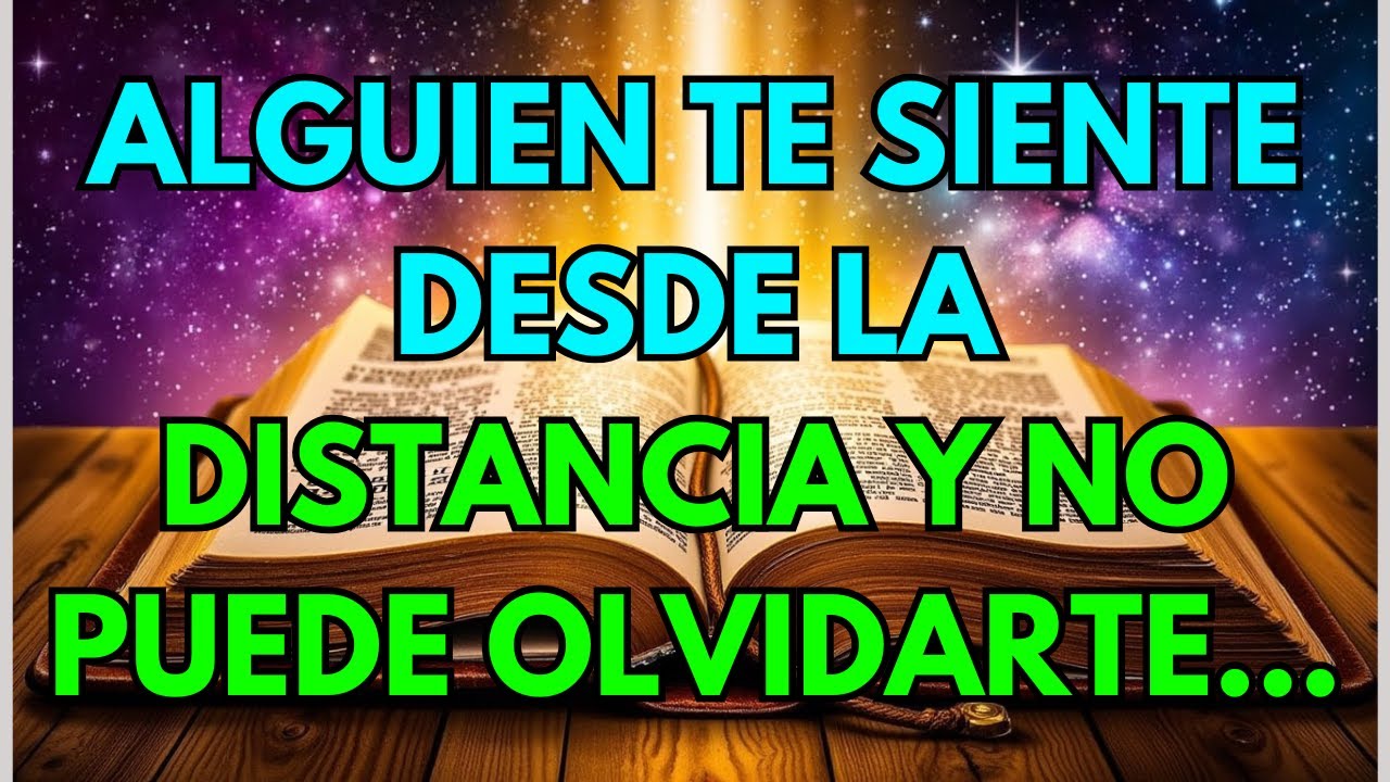 💌 Alguien te siente desde la distancia y no puede olvidarte...