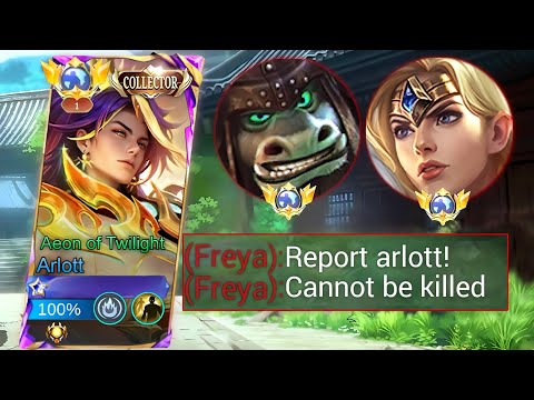 I FINALLY FOUND THE BEST BUILD & EMBLEM ARLOTT FOR LIFESTEAL (100% AUO WIN)