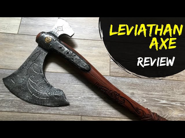 Vídeo relacionado con damdos Halloween Cosplay Props for God of War Axe Foam Leviathan Kratos Axes Weapon Birthday Gifts