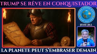 TRUMP SE RÊVE EN CONQUISTADOR. IL FINIRA  COMME PIZZARO, QUAND LA PLANÈTE PEUT S'EMBRASER