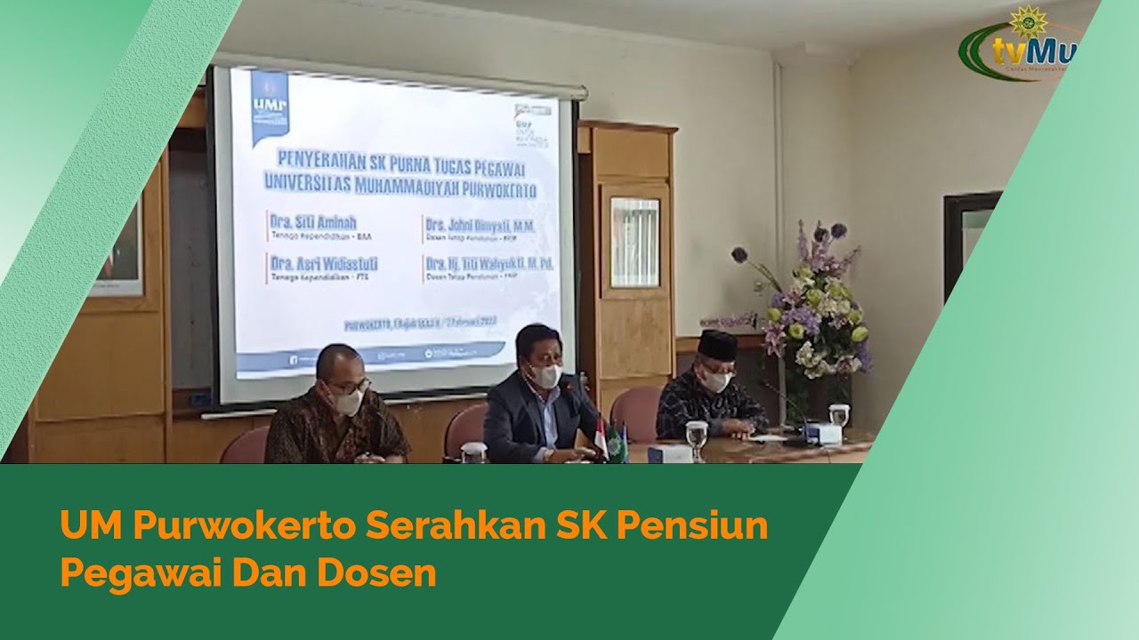 Meski Telah Pensiun, Rektor UMP Minta Karyawan dan Dosen Tetap Hidupkan Muhammadiyah