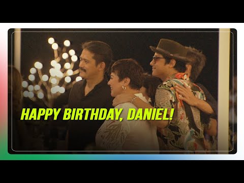 Intimate birthday party ni Daniel Padilla sa Batangas
