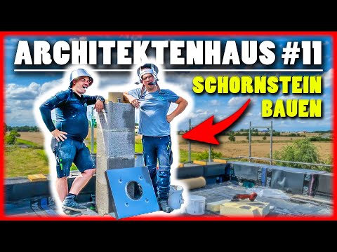 ARCHITEKTEN HAUS BAUEN #11 | SCHORNSTEIN BAUEN mit BAUSATZ! | Home Build Solution
