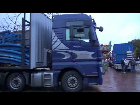 Gallimarkt 2017 - Drifting Coaster - Ahrend - Aufbau & Betrieb