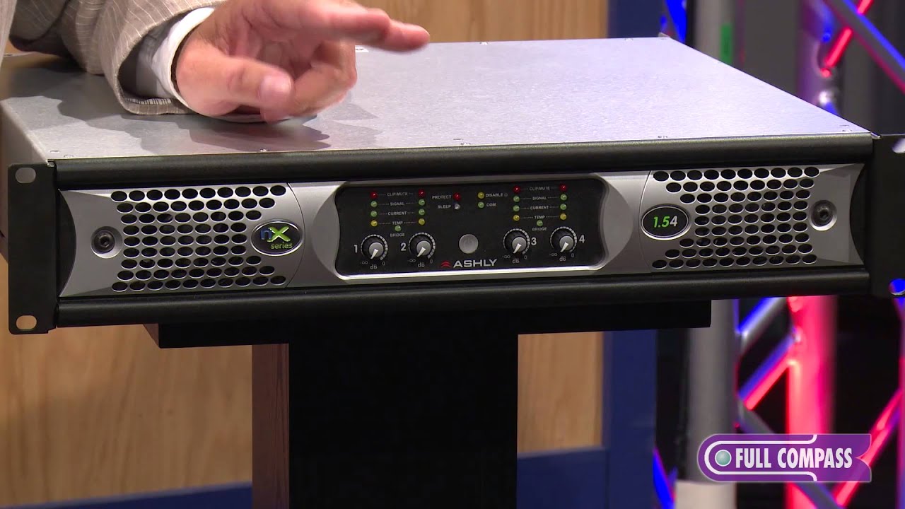 Ashly Audio NX Amps & Ashly Remote App Overview | Full Compass