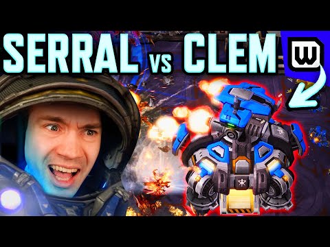 Serral vs Clem is EPIC Terran vs Zerg. (MATCH OF THE YEAR)