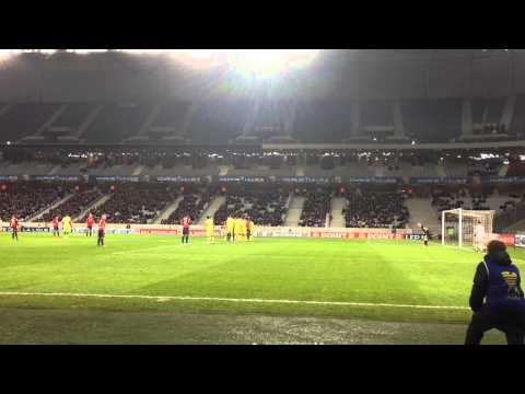 But de Kjaer LOSC-FC NANTES 1/4 Finale de la coupe de la ligue