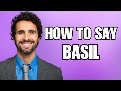 How To Pronounce Basil (Correctly)