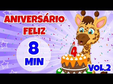 Aniversário Feliz Vol.2 - Giramille 8 min | Desenho Animado Musical