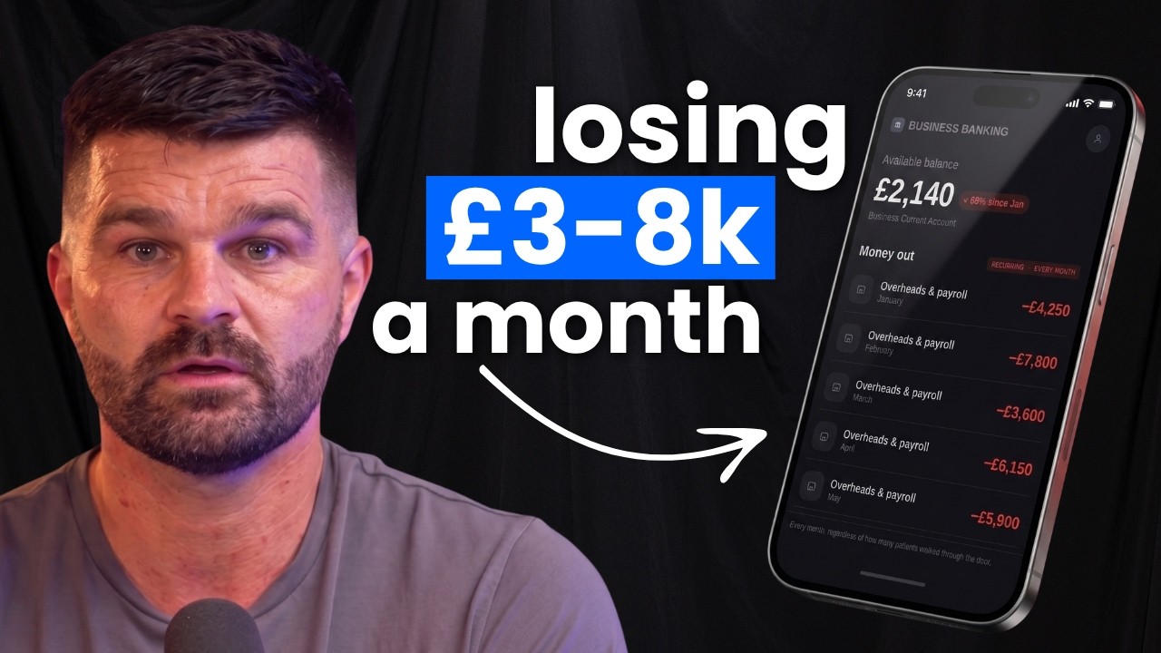 Thumbnail: Clinic Owners: You're Losing £3-8K a Month (And It's Not Your Fault)