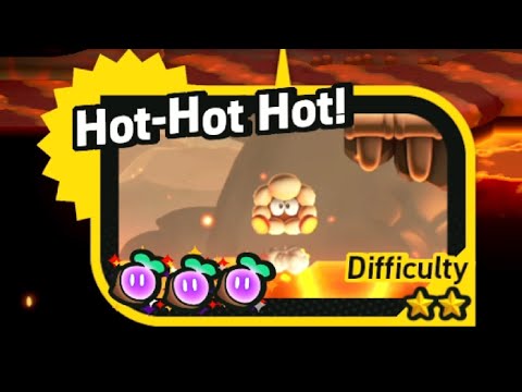 Hot Hot Hot 100% All Coins and Wonder Seeds Super Mario Bros Wonder