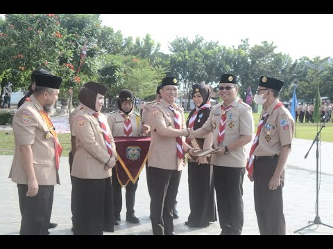 Upacara HUT Pramuka ke 61