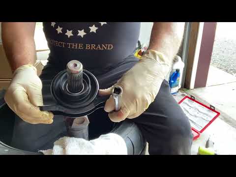 Carrier bearing install, how to, 09 Pontiac G8 GT carrier bearing install