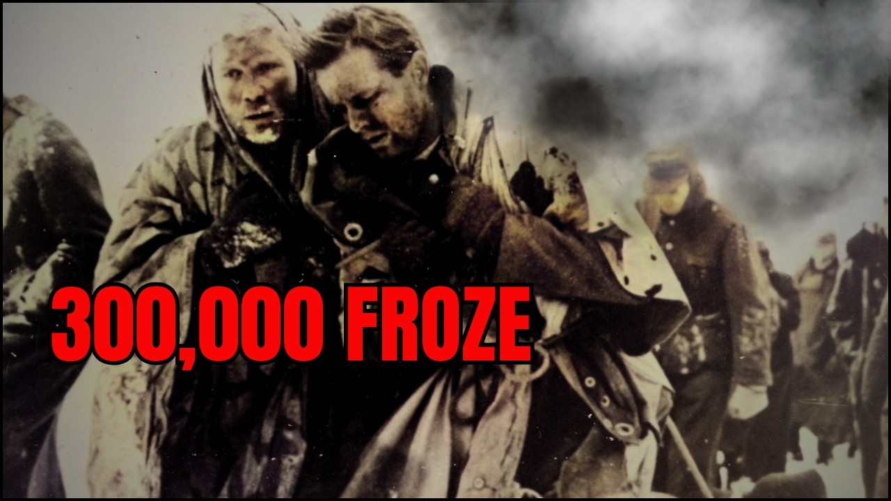 300.000 soldados alemanes murieron congelados a las afueras de Moscú.