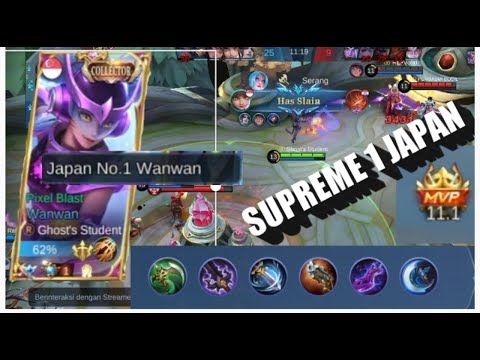 BEST BUILD WANWAN !! WANWAN PRO PLAYER || MOBILE LEGEND 2022
