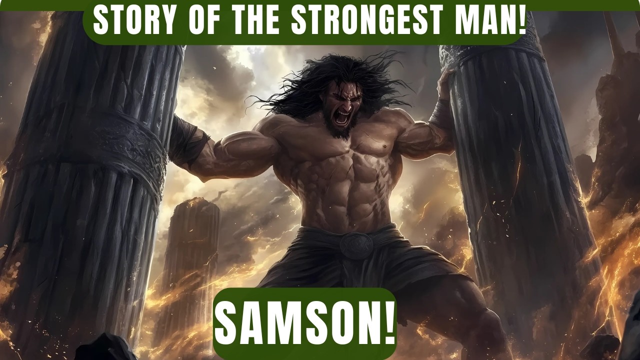 The Complete Story of Samson, the Strongest Man in Bible | Samson and Delilah
