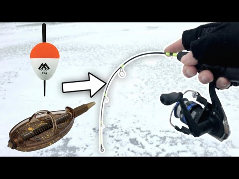 Spławik czy Method Feeder z Lodu?!! Można inaczej! Wędkarstwo Podlodowe