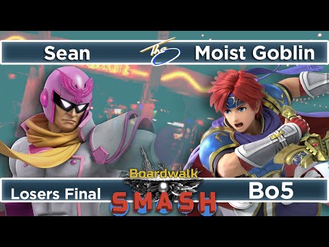 Sean (C. Falcon) v Moist Goblin (Roy) | Losers Final - Boardwalk #41 CFL SSBU