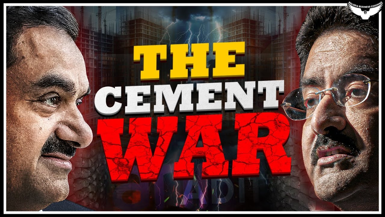 Adani Cement vs. Birla: The Cement War | Case Study | CA Rahul Malodia