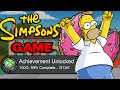 I Got EVERY Achievement In The SIMPSONS GAME