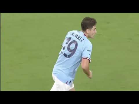 Julián Álvarez • Manchester City VS Bayern Munich •  Friendly 23/07/22