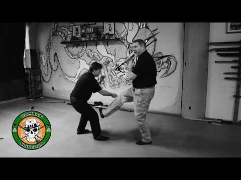 Back Pass and Jam Kick - Irish Stick Fighting