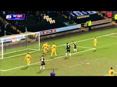 Notts County vs Sheff Utd - League One 2013/14