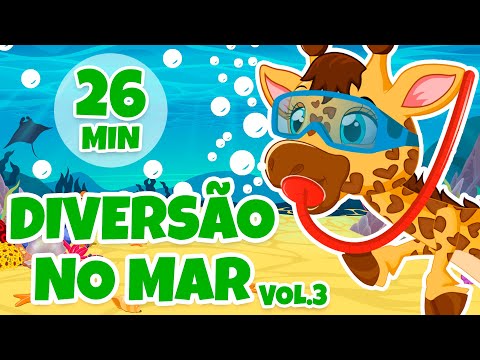 Diversão no Mar com a Giramille Vol. 3 - Giramille 52 min | Desenho Animado Musical