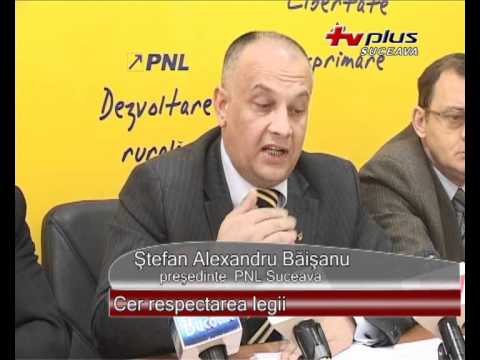 Baisanu Stefan Alexandru Conferinta presa PNL 8 aprilie 2011