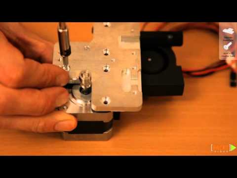 Building a RepRap 3D Printer Tutorial Assemble the Extruder | packtpub com