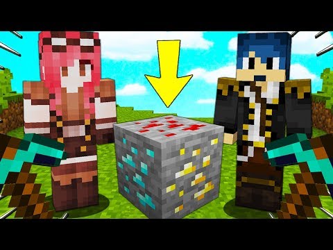 I CHALLENGE STEF AND PHERE IN THE CURSED WORLD!! - Minecraft ITA 1.14