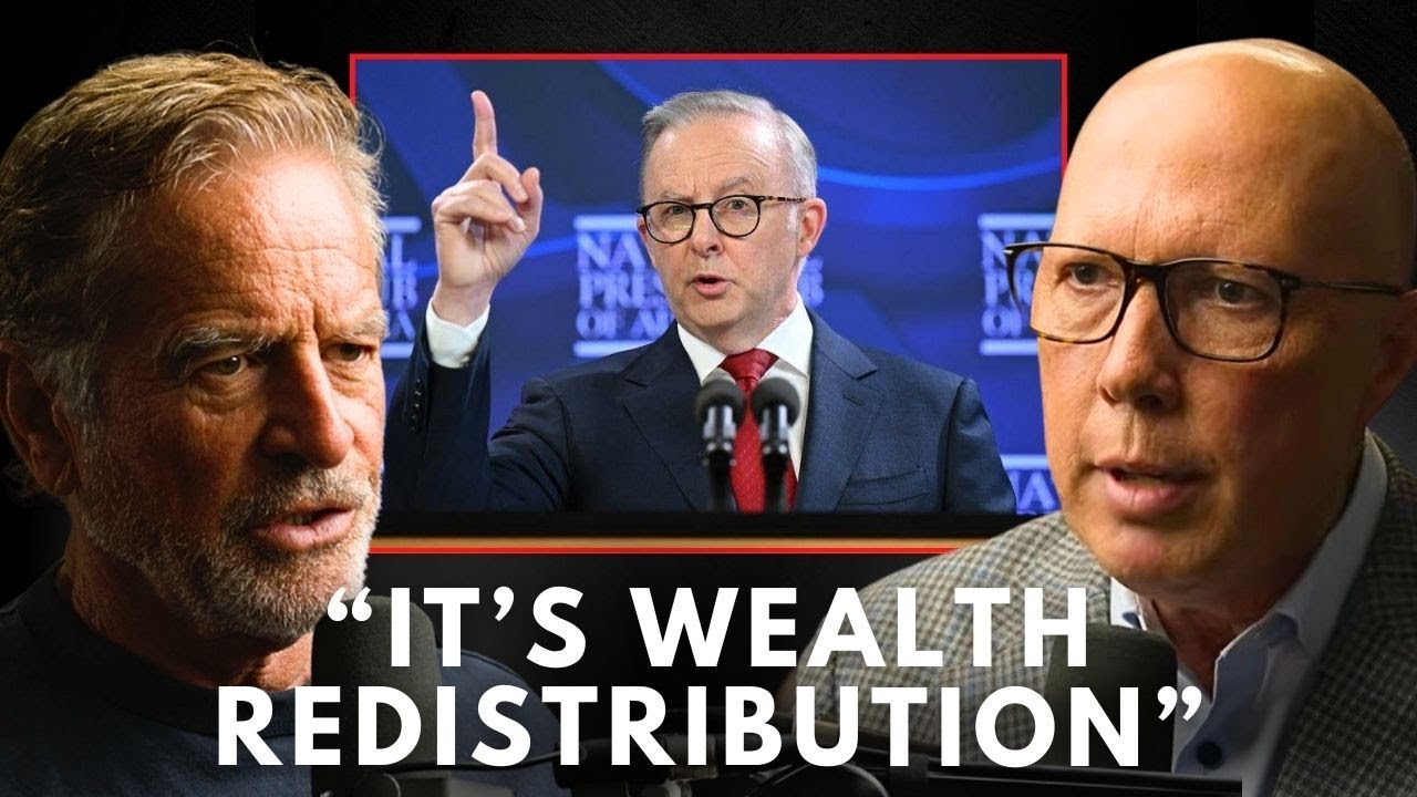 Peter Dutton reacts to Labor’s Super Tax on Unrealised Capital Gains