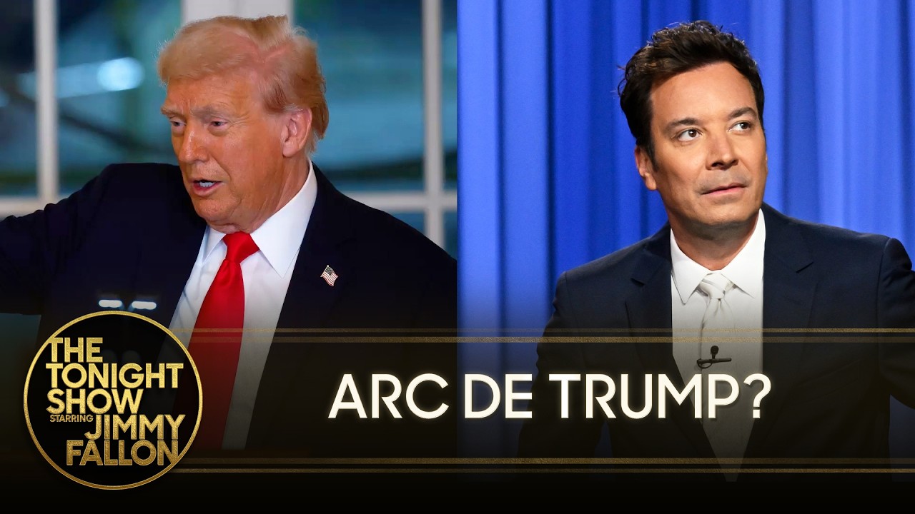 Trump's 250-Foot "Triumphal" Arch Approved Amid Sketchy IRS Deal | The Tonight Show