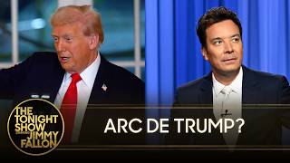 Trump's 250-Foot "Triumphal" Arch Approved Amid Sketchy IRS Deal | The Tonight Show MQDEFAULT Thumbnail