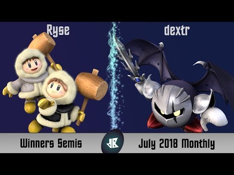 dB July 2018 Monthly - Ryse (Ice Climbers) vs dextr (Meta Knight) - Winners Semis