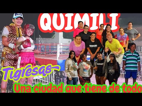 Boxeo en Quimili con la Tigresa Acuña, Santiago del estero 