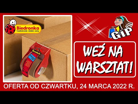 BIEDRONKA | Offer from Thursday, March 24, 2022 | Your Home Workshop