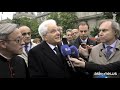 Mattarella a Parigi in visita a Notre-Dame