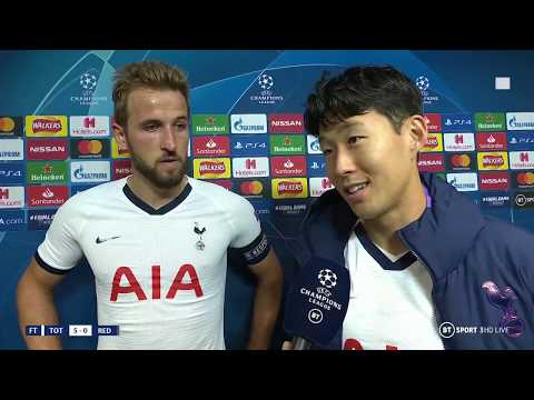 "We needed that!" Harry Kane and Son Heung-min react to Spurs 5-0 Red Star