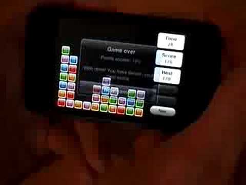 iDrops - a puzzle game for iPhone and iPod Touch