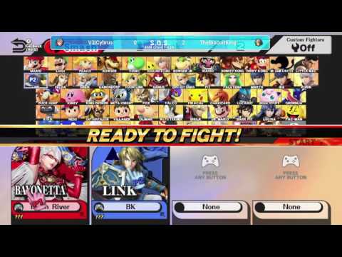 SOS14 AMA Grand Finals - V3|Cybrus (Bayonetta) vs TheBiscuitKing (Link)