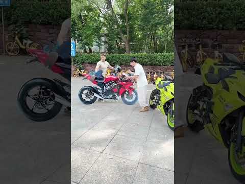 He Fooled His Friend With a Fake Motorcycle!
