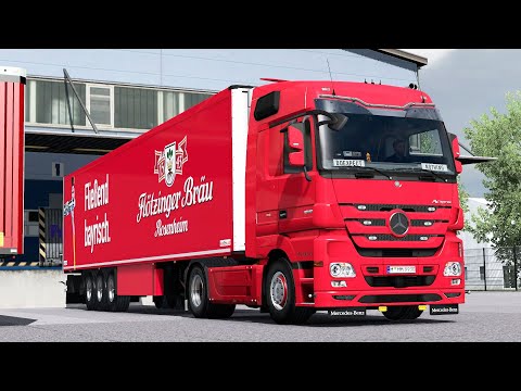 ETS2 1.35 ProMods 2.41 Mercedes Actros MP3 Thessaloniki - Zagreb