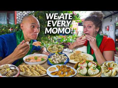 EPIC Momo Tour in Nepal! 24 Hours Eating ONLY MOMOS in Pokhara - The Ultimate Nepali Food