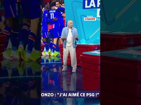 🤩 Jérôme Alonzo félicite le PSG pour sa prestation face au Slovan Bratislava #psg #c1 #dembele