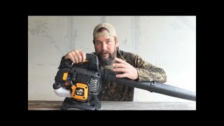 McCulloch GBV 322 Leaf Blower -unboxing-