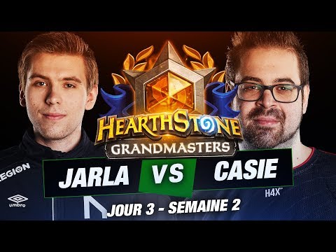 EUROPEAN GRANDMASTERS ► JARLA VS CASIE - JOUR 3 SEMAINE 2