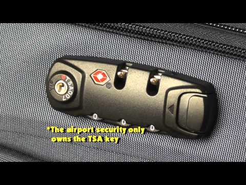 3 Steps on How to Set a TSA Combination Lock of Your Luggage
