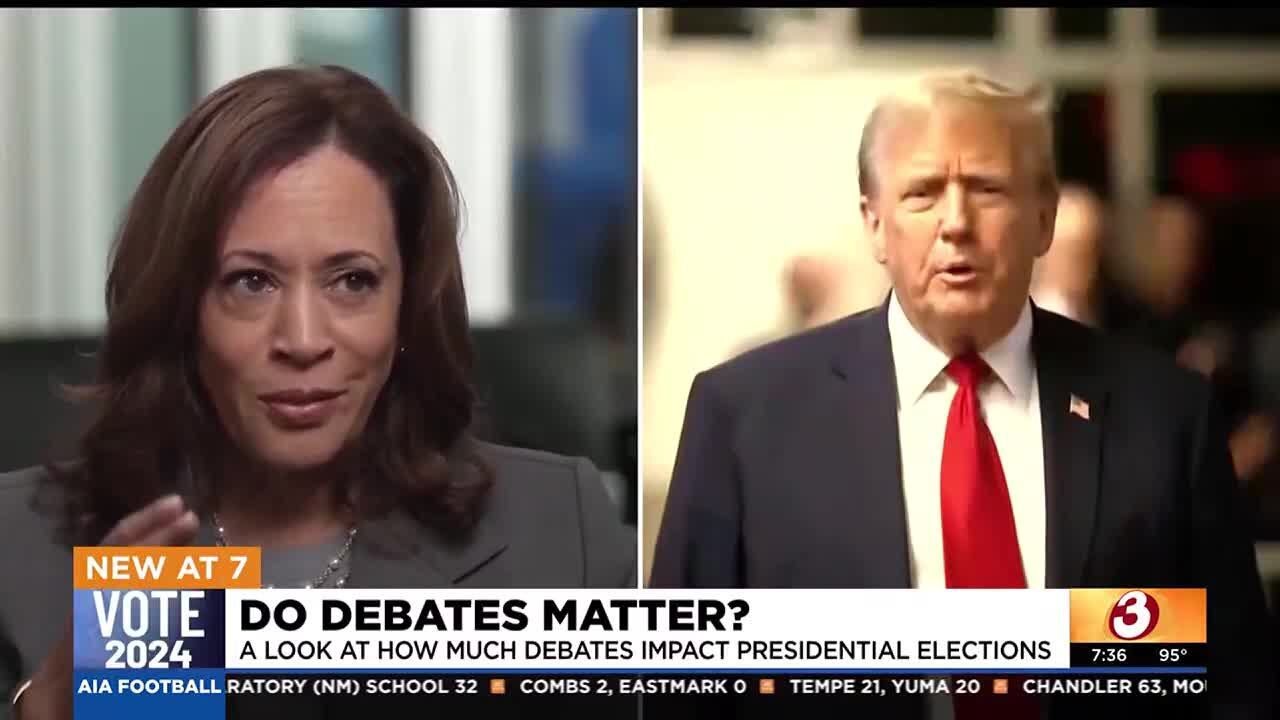 Looking at the impact of Presidential debates on elections