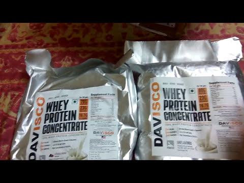 Davisco Whey Protein Unflavored and Chocolate Flavour